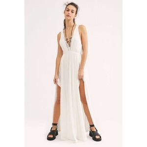 New Free People Summer Strong Statement Maxi Dress